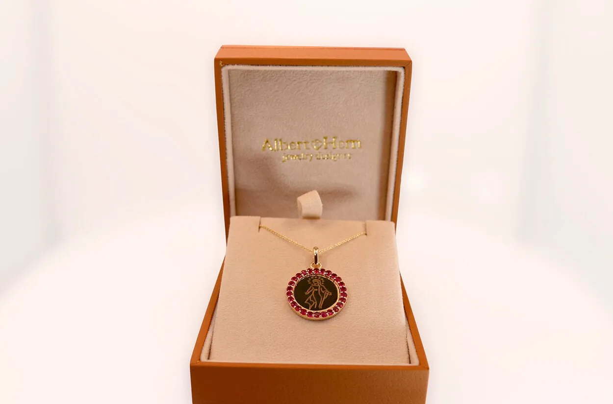 Medal Miraculous | Milagrosa Gold & Rubies