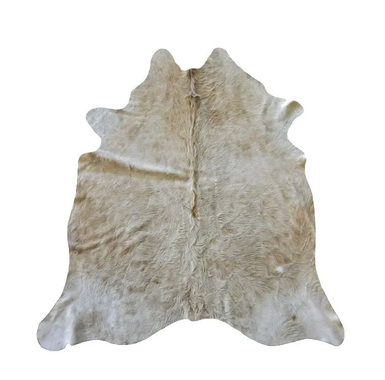 Medium Beige Solid Premium Brazilian Hide, XL CH22N I