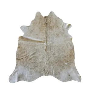 Medium Beige Solid Premium Brazilian Hide, XL CH22N R
