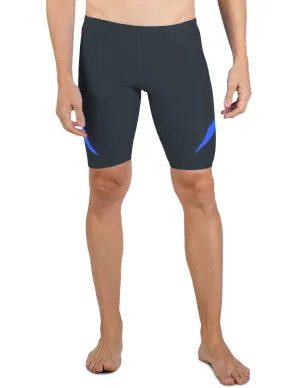 Men's  Hydroactive Swim Short - Dark Gray / Royal