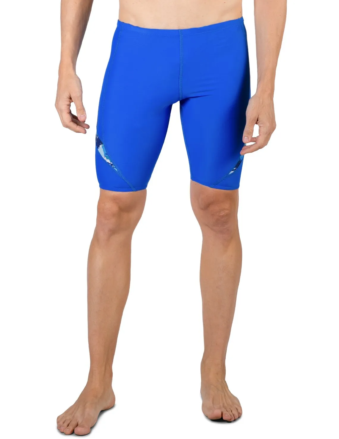 Men's  Hydroactive Swim Short - Royal / Blue Camo