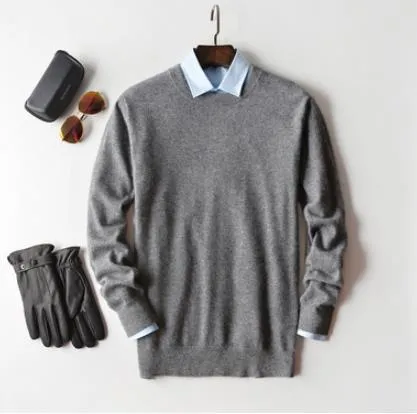 Men’s Premium Cashmere Sweater – Timeless Elegance & Ultimate Comfort