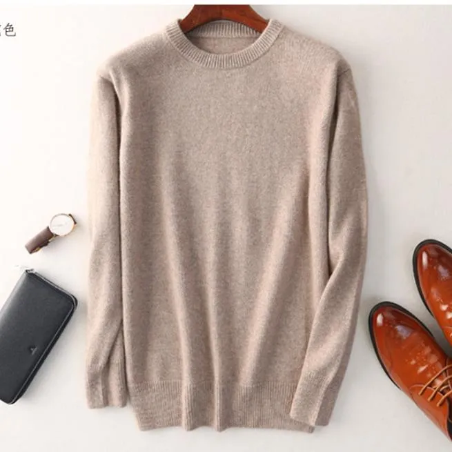 Men’s Premium Cashmere Sweater – Timeless Elegance & Ultimate Comfort