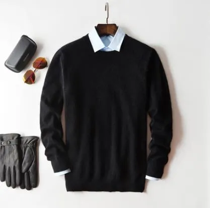 Men’s Premium Cashmere Sweater – Timeless Elegance & Ultimate Comfort