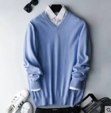 Men’s Premium Cashmere Sweater – Timeless Elegance & Ultimate Comfort