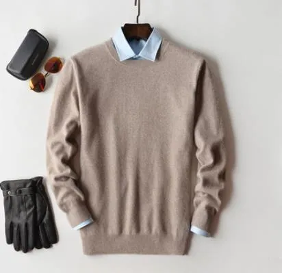 Men’s Premium Cashmere Sweater – Timeless Elegance & Ultimate Comfort