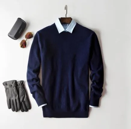 Men’s Premium Cashmere Sweater – Timeless Elegance & Ultimate Comfort
