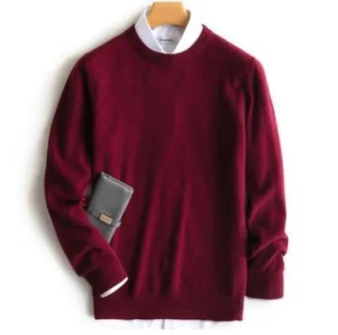 Men’s Premium Cashmere Sweater – Timeless Elegance & Ultimate Comfort