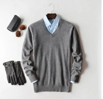 Men’s Premium Cashmere Sweater – Timeless Elegance & Ultimate Comfort