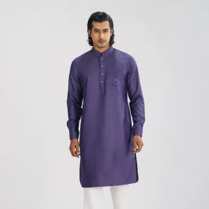 Mens Violet Premium Panjabi