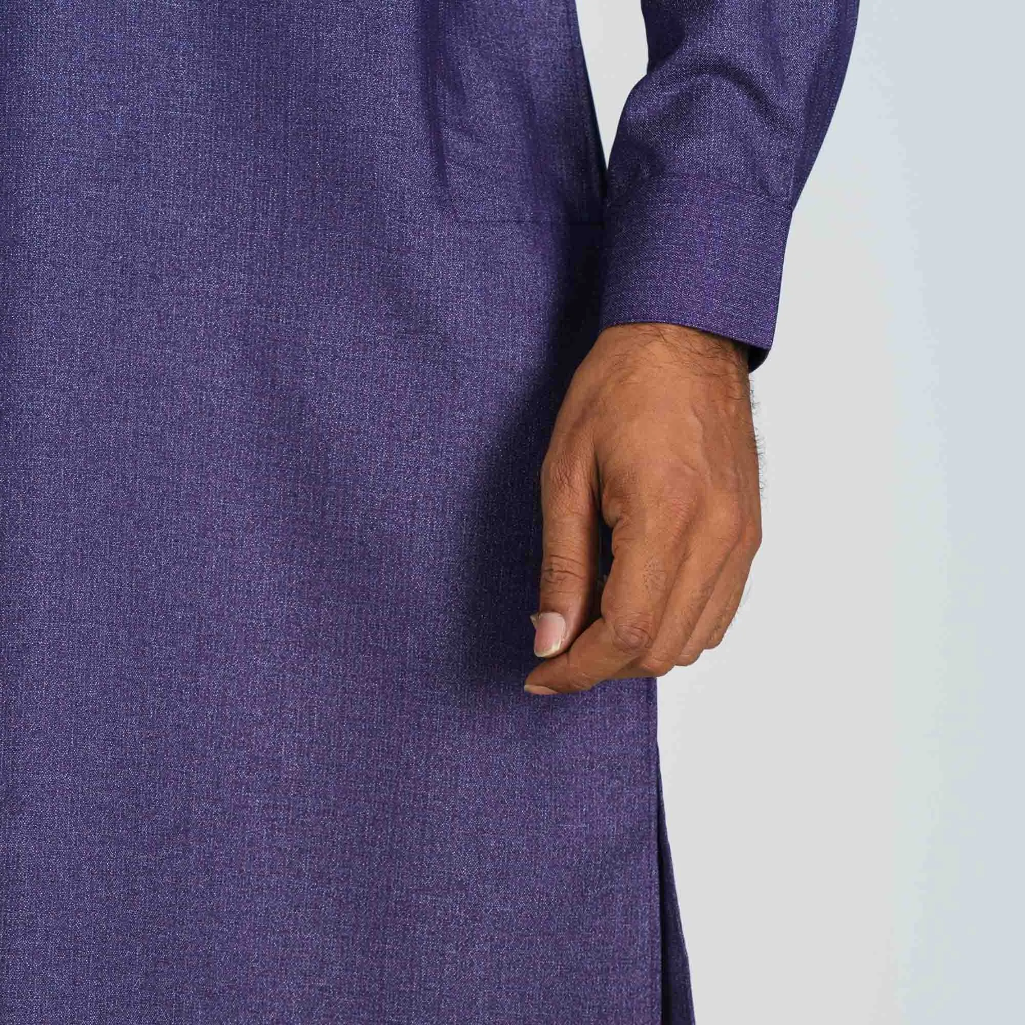 Mens Violet Premium Panjabi