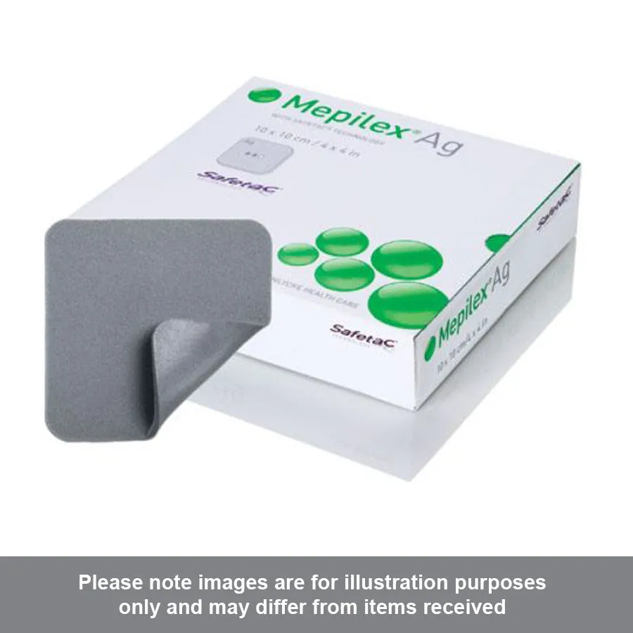 Mepilex Dressing AG 10cm x 10cm