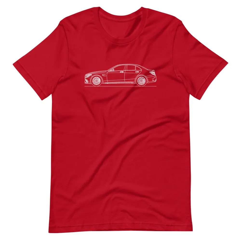 Mercedes-AMG C 63 Sedan W205 silhouette T-shirt
