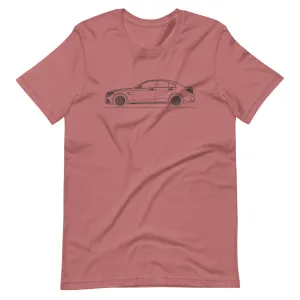 Mercedes-AMG C 63 Sedan W205 silhouette T-shirt