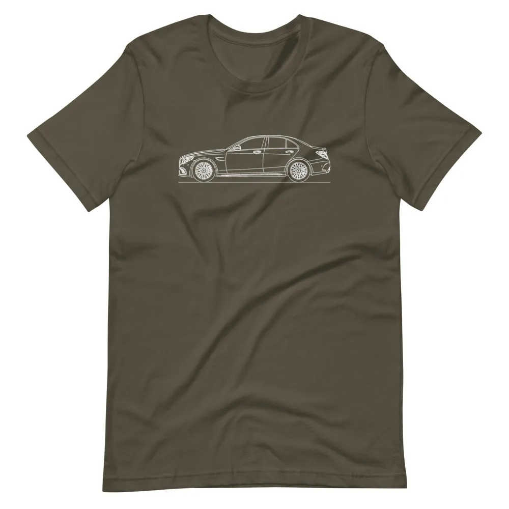 Mercedes-AMG C 63 Sedan W205 silhouette T-shirt