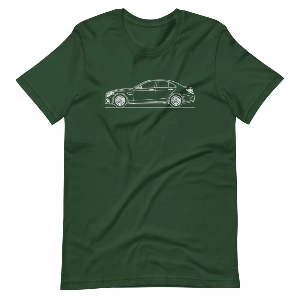 Mercedes-AMG C 63 Sedan W205 silhouette T-shirt