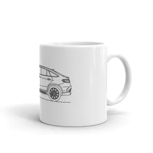 Mercedes-AMG GLE 63 C292 silhouette mug