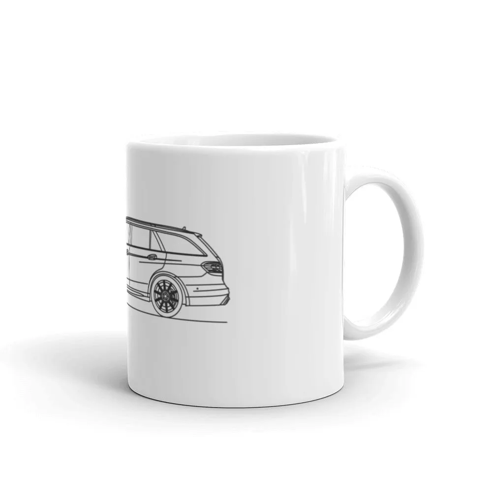 Mercedes-Benz E 63 AMG Estate W212 Silhouette Mug