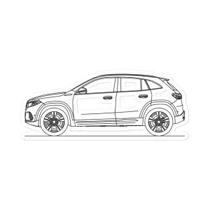 Mercedes-Benz EQA H243 Outline Sticker