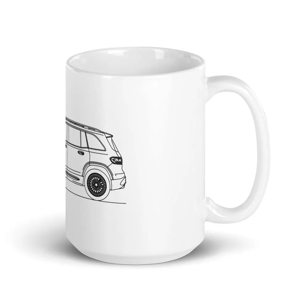 Mercedes-Benz EQB silhouette Mug