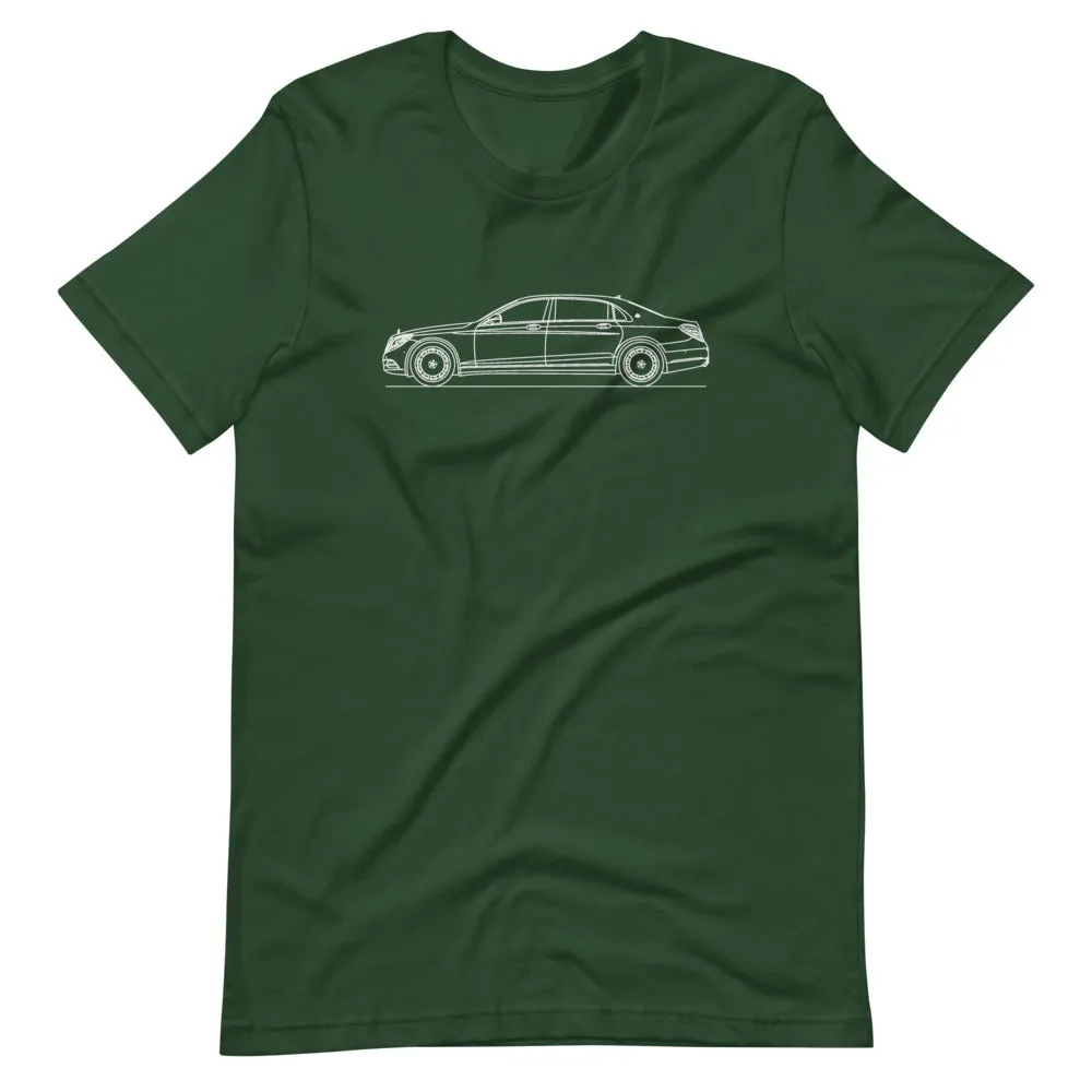 Mercedes-Benz S 600 Maybach W222 silhouette T-shirt