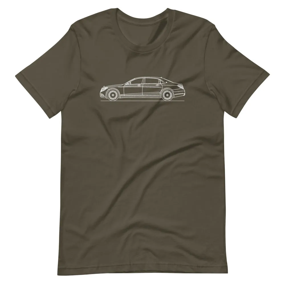 Mercedes-Benz S 600 Maybach W222 silhouette T-shirt