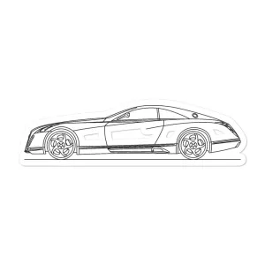 Mercedes-Maybach Exelero Silhouette Sticker