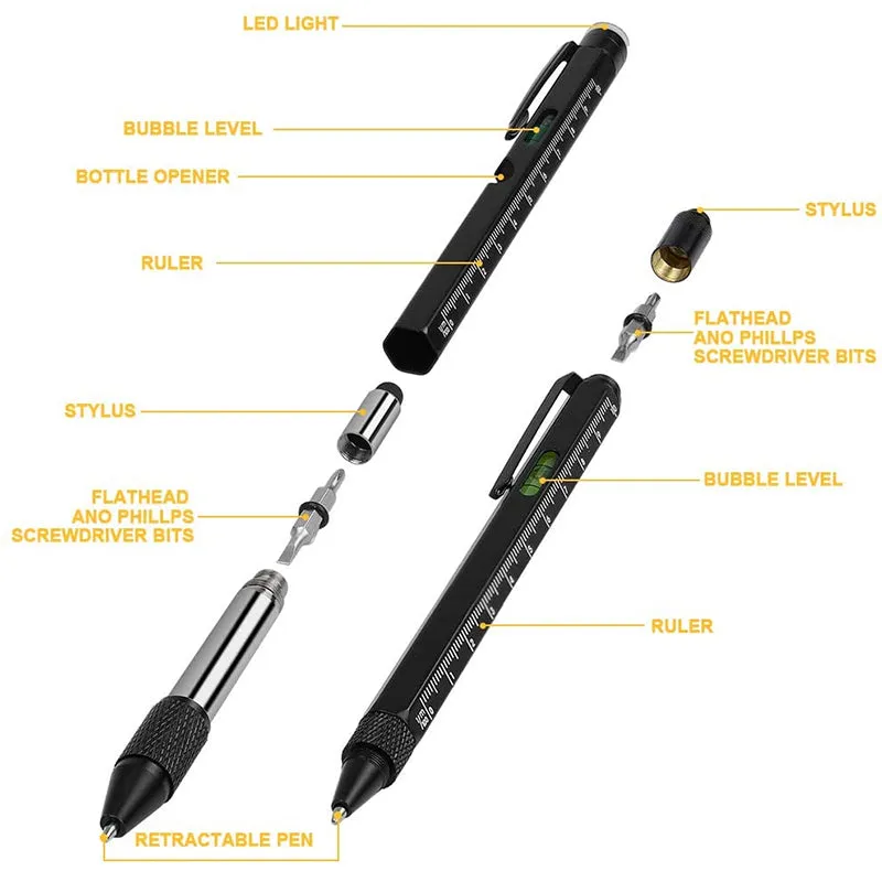 Metal Multi-function Tool Pen