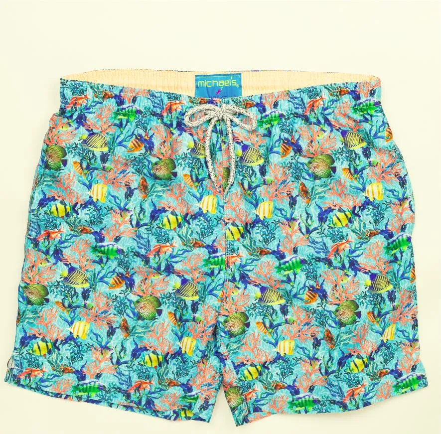 MICHAELS BOYS FISH SWIM TRUNK SWVS2207B