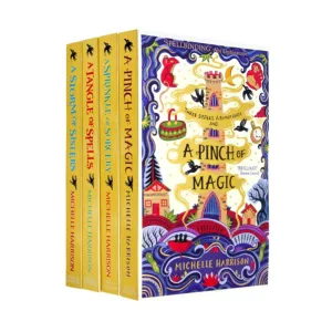 Michelle Harrison A Pinch of Magic Adventure Collection 4 Books Set(A Tangle Of Spells