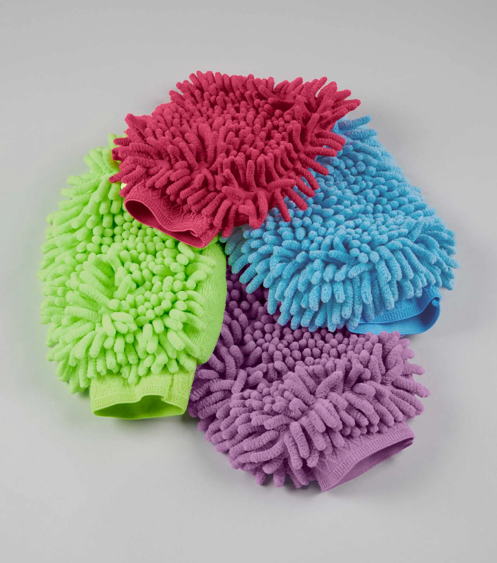 Microfibre Grooming Mitt Purple