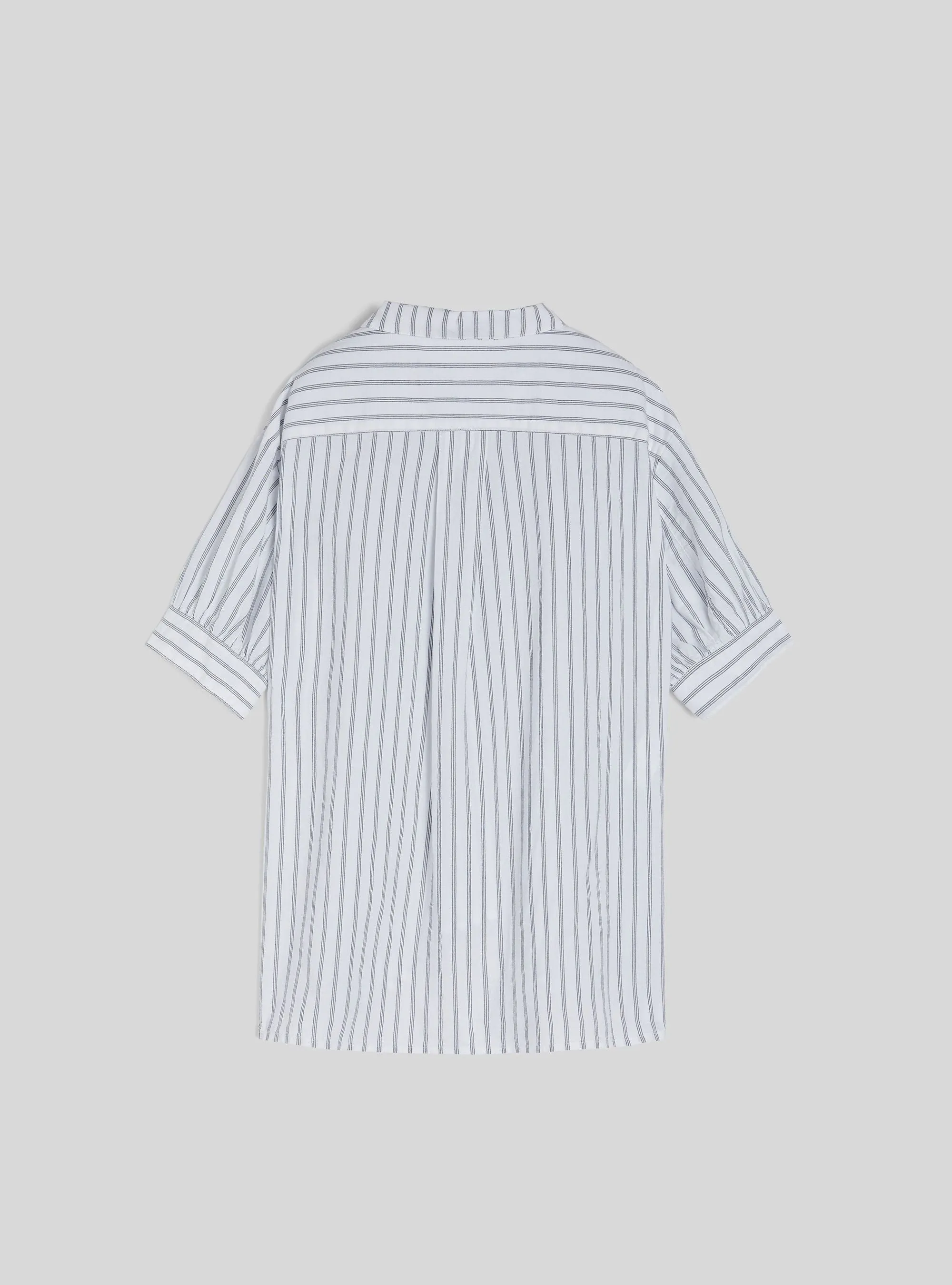 MID-LENGTH BLOUSE - WHITE