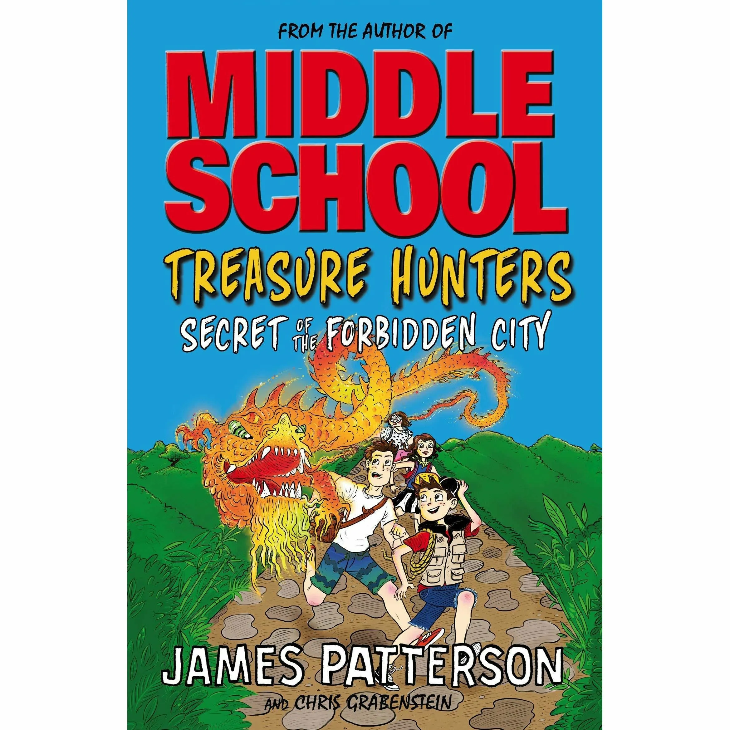 Middle School Treasure Hunters Series Collection 5 Books Set by James Patterson