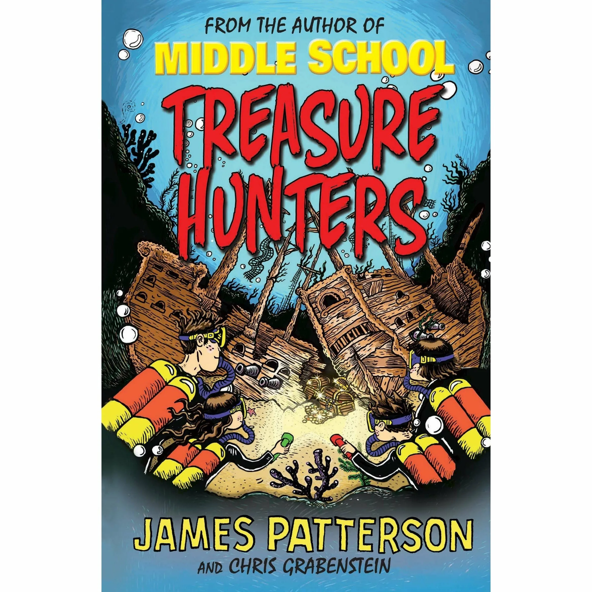 Middle School Treasure Hunters Series Collection 5 Books Set by James Patterson