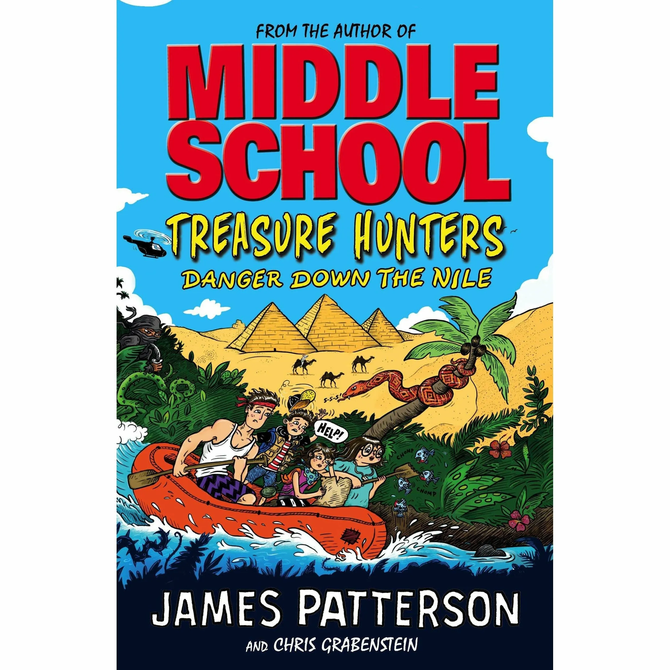 Middle School Treasure Hunters Series Collection 5 Books Set by James Patterson