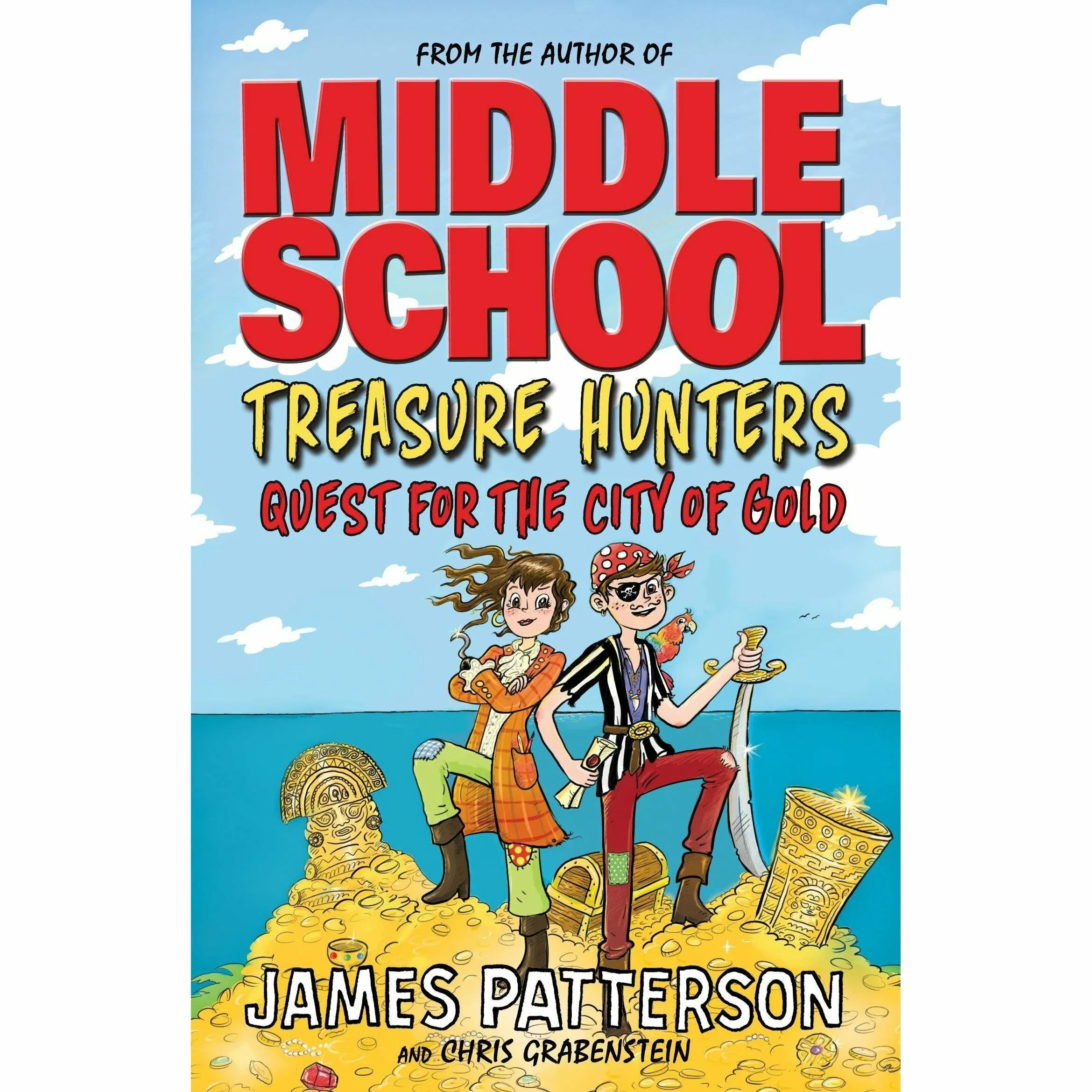 Middle School Treasure Hunters Series Collection 5 Books Set by James Patterson