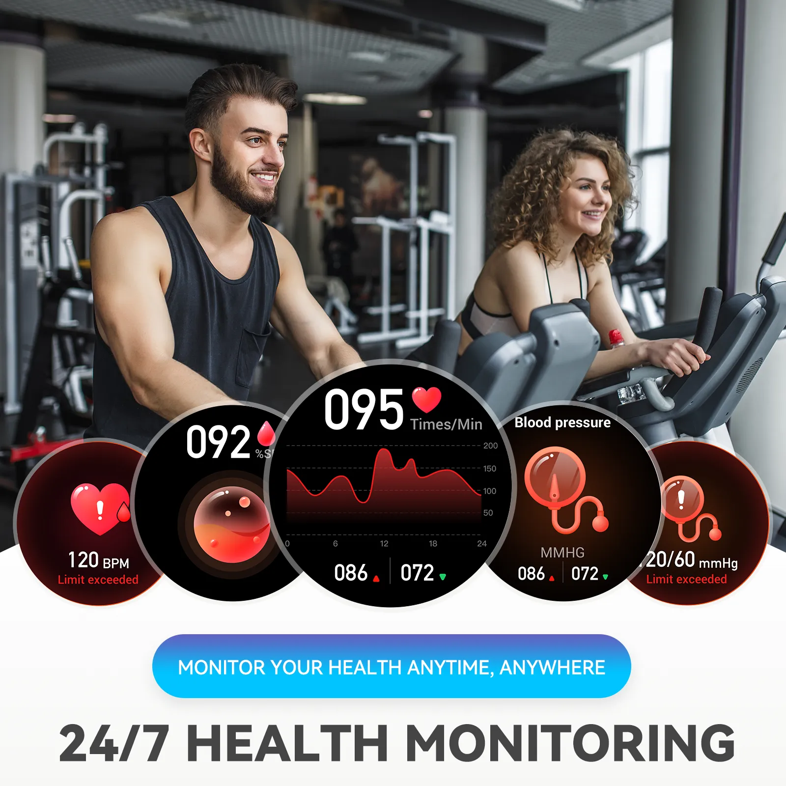 Military Smart Watch for Men Answer Make Calls Message Notification 1.32" HD Full Touch Smartwatch Fitness Tracker Watch Heart Rate Monitor Sleep Monitor Step Counter Sports Watch for iPhone Android