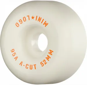Mini Logo - Hybrid A Cut 2 52MM 95A Skateboard Wheels
