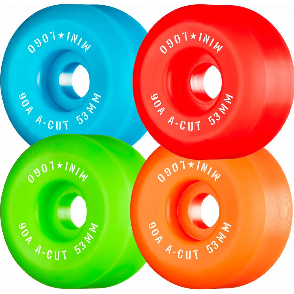 Mini Logo - Hybrid A Cut 2 Multi 53MM 90A Skateboard Wheels