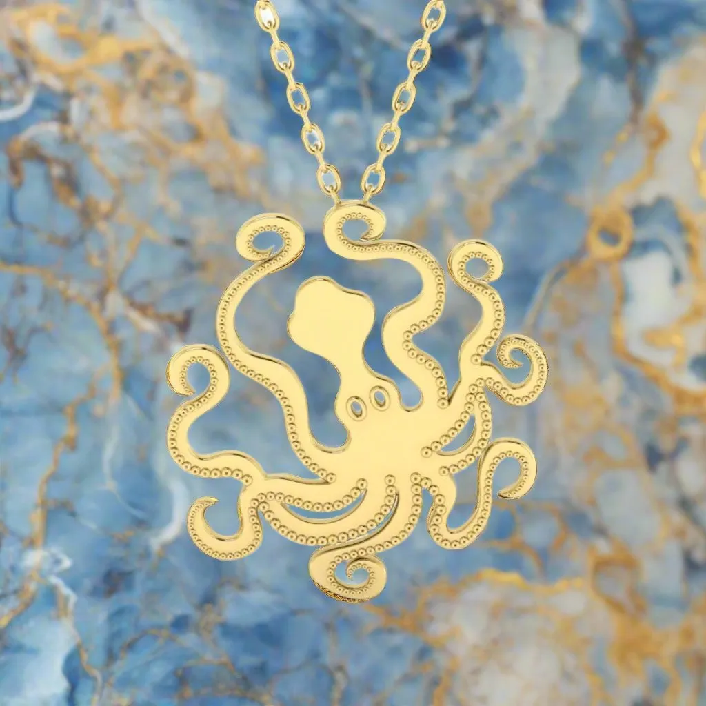 Minoan Octopus from a "Marine Style" Vase Pendant