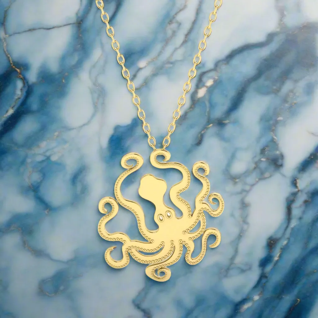 Minoan Octopus from a "Marine Style" Vase Pendant