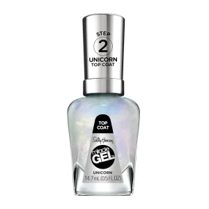 Miracle Gel™, Unicorn Top Coat, Long Lasting, Gel-Like Formula, No UV Lamp Needed, Glitter Nail Polish