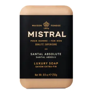 Mistral Luxury Bar Soap - Santal Absolute