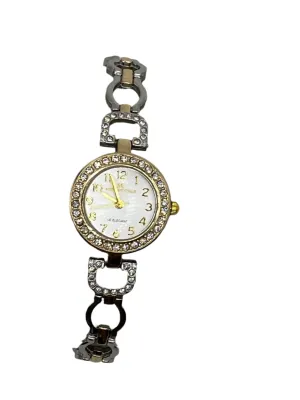 Misty Blue Annalise - Two-Tone Bracelet Watch