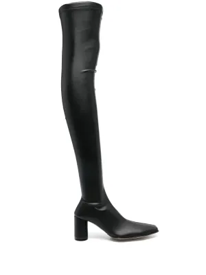 MM6 Maison Margiela 70mm thigh-high boots