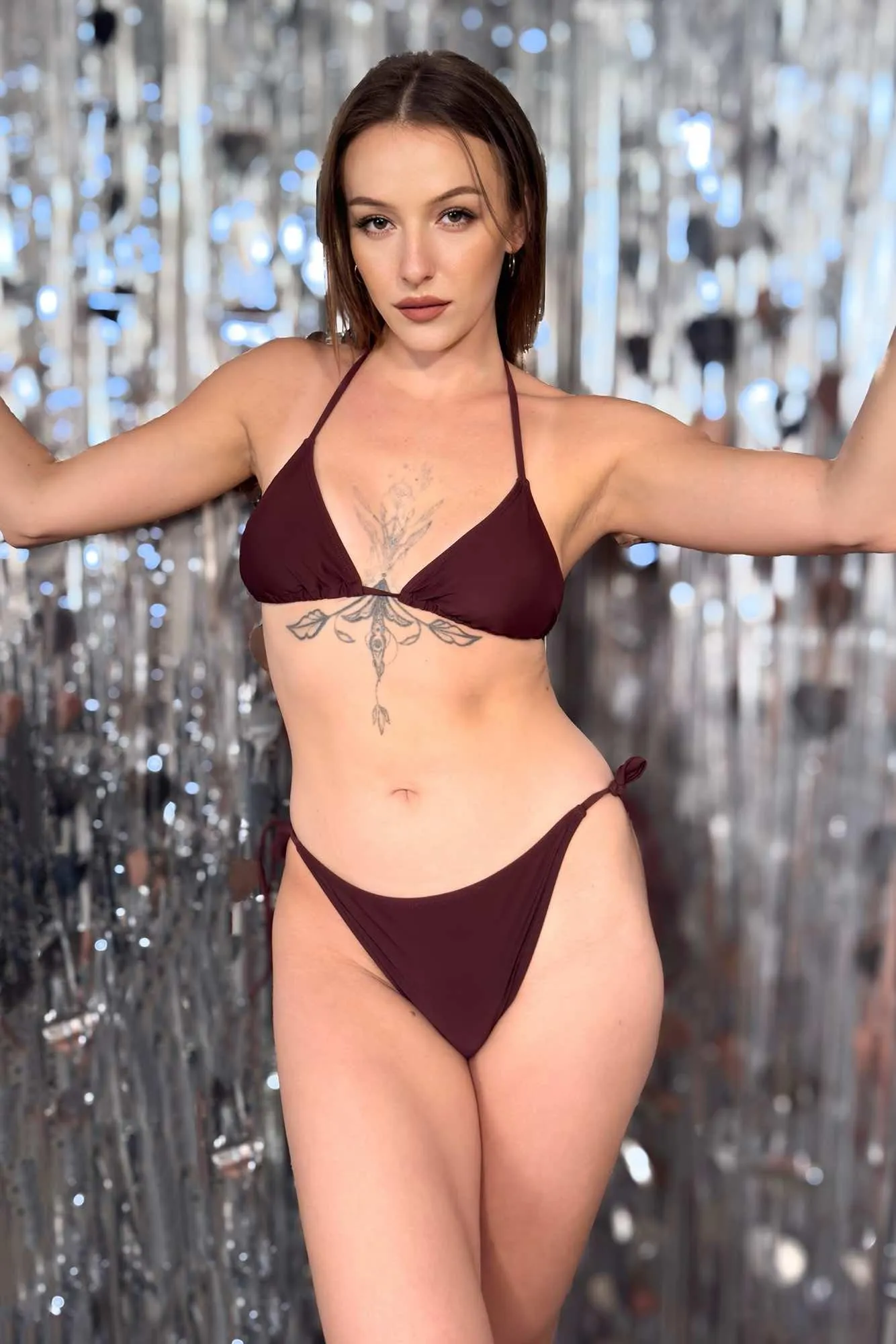 Mocha Mila Bikini Top