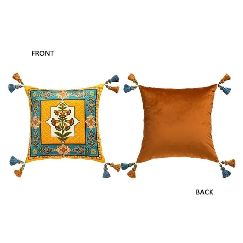 Moet And Chandon Inspired Round Throw Pillow Cover