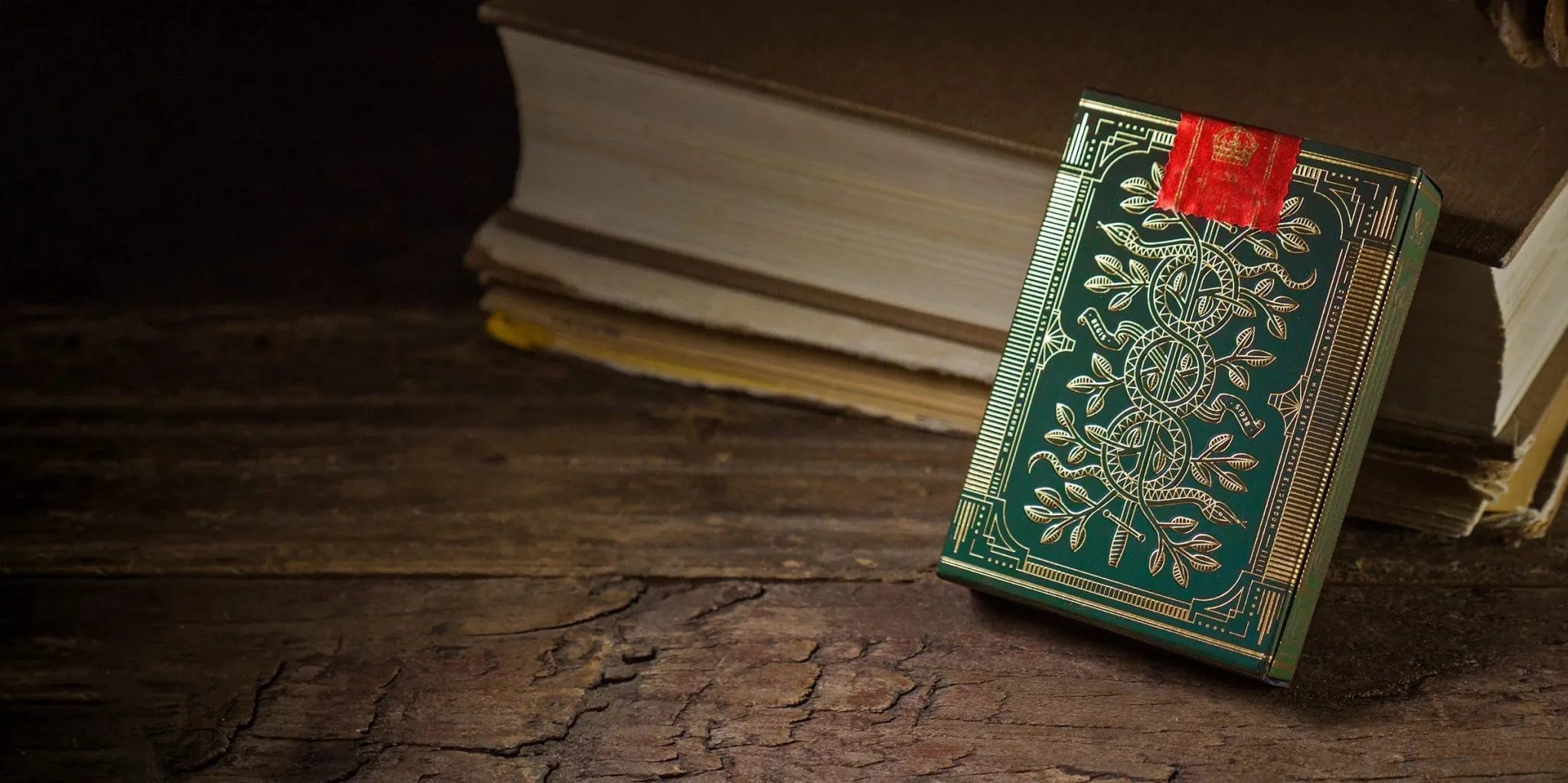 Monarch Playing Cards (Green) by theory11