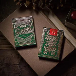 Monarch Playing Cards (Green) by theory11