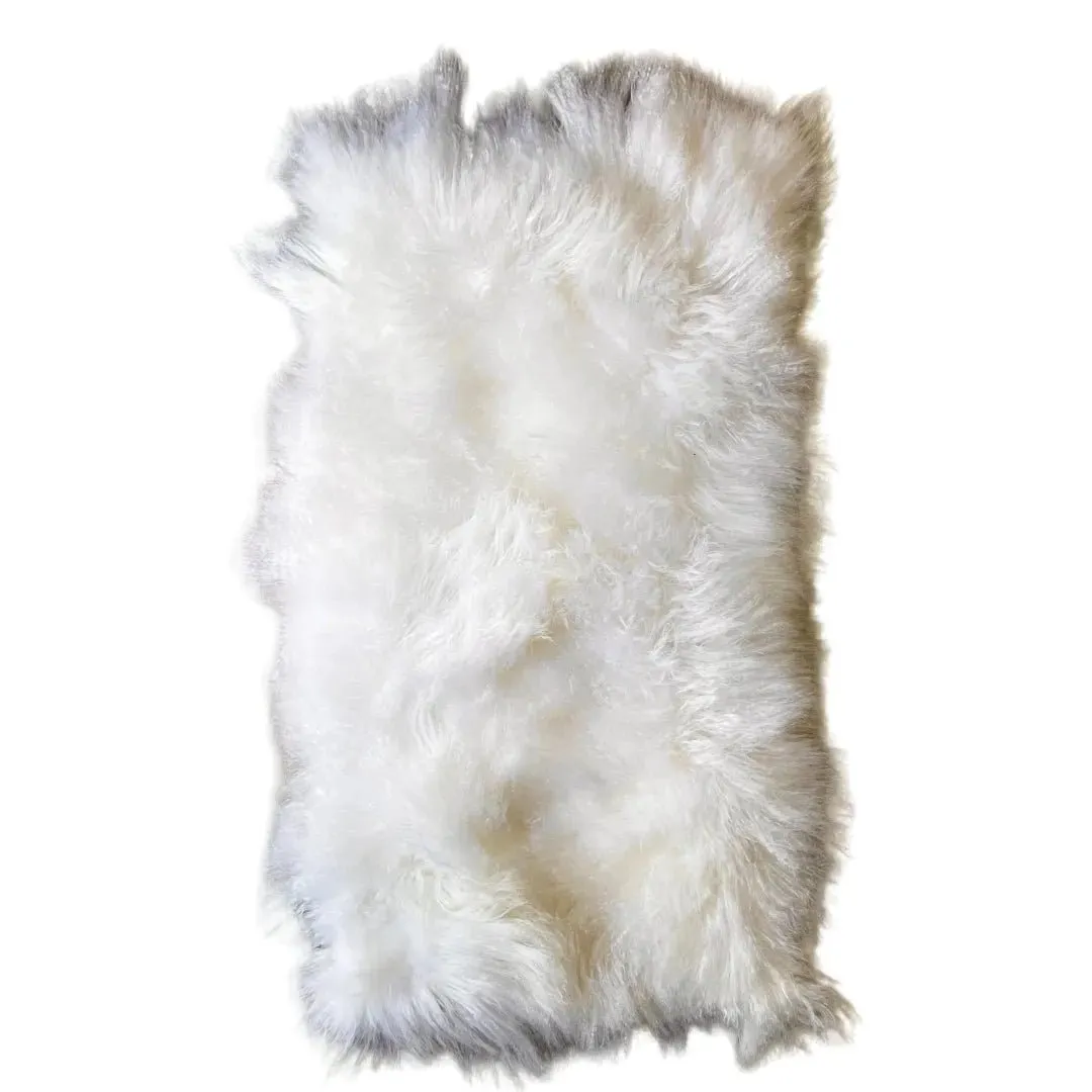 Mongolian Natural Genuine Sheepskin Rug